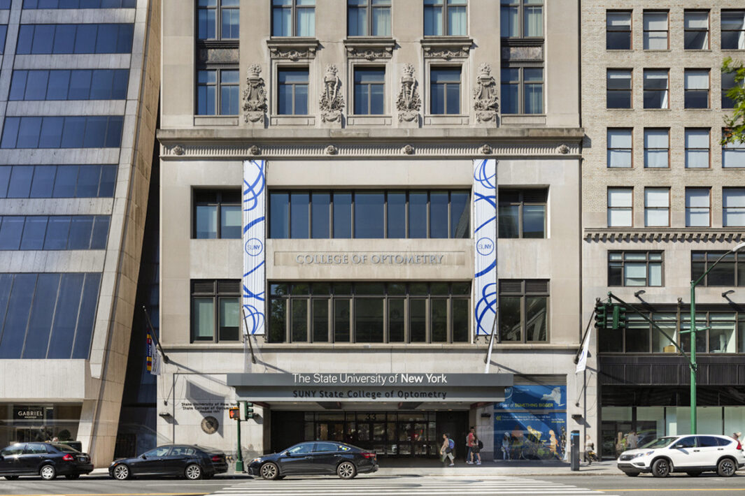 SUNY Optometry Lobby and Center for Student Life and Learning 