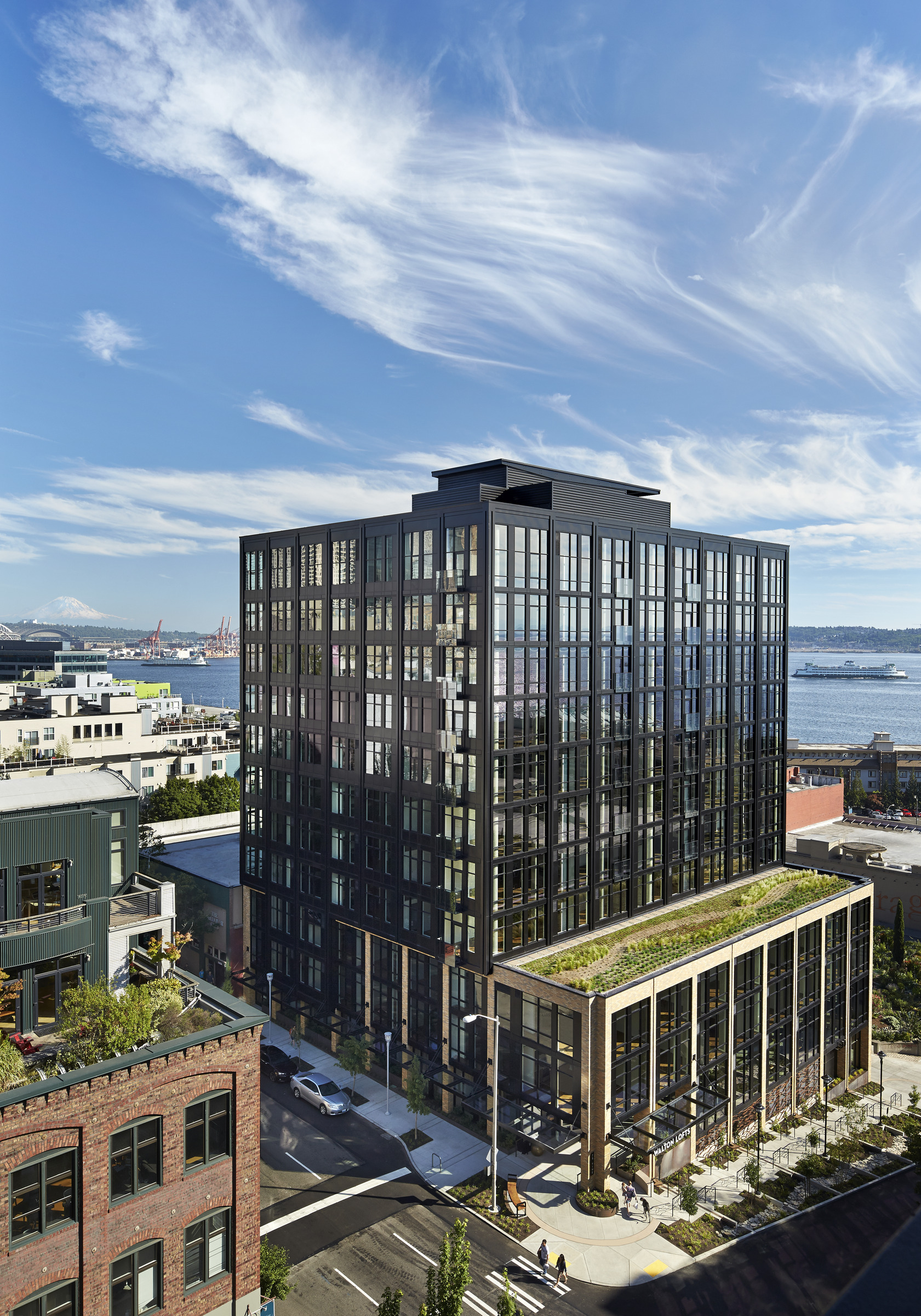 View of Historic Renovation = Green Housing - Clemens Architecture