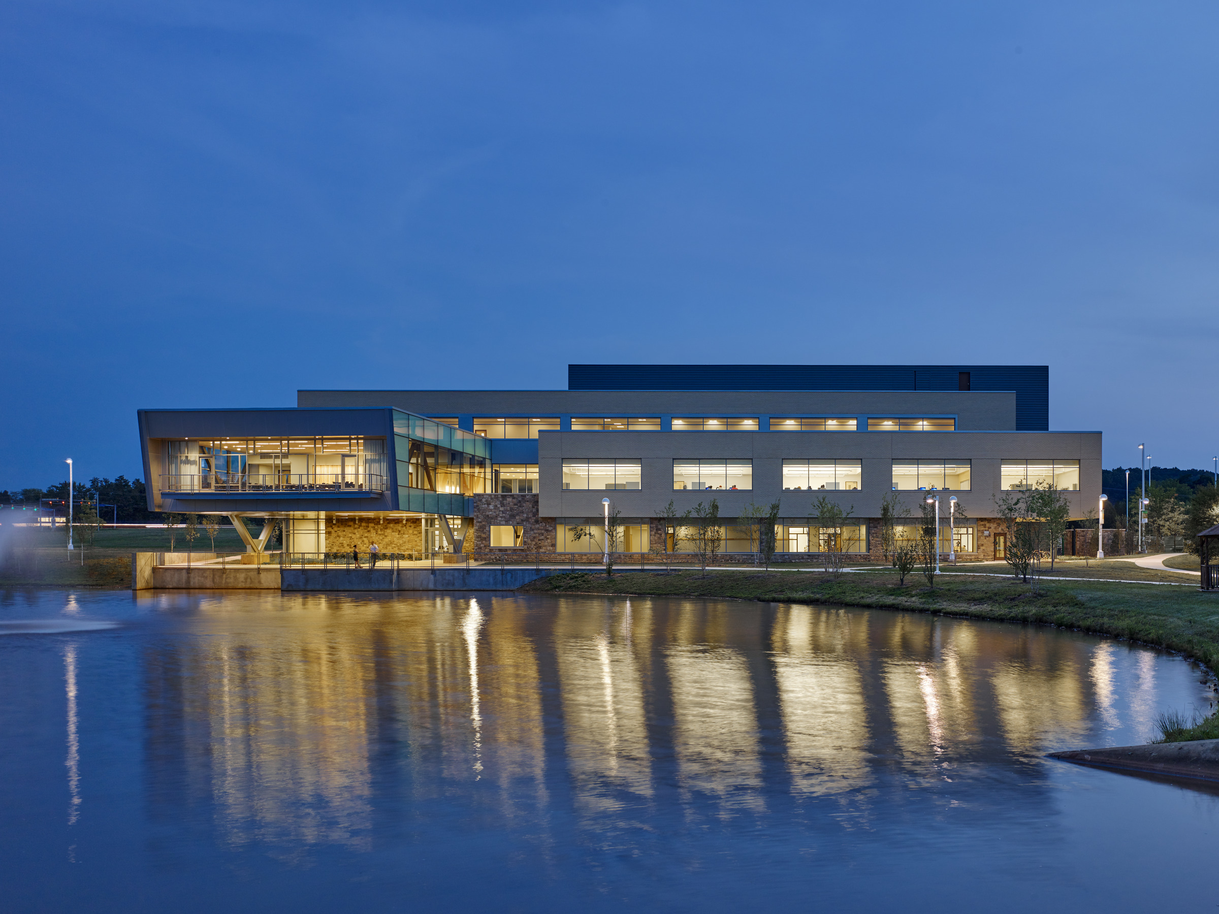 The Higher Education Center at Northern Virginia Community College’s Loudoun County campus, designed by Perkins Eastman