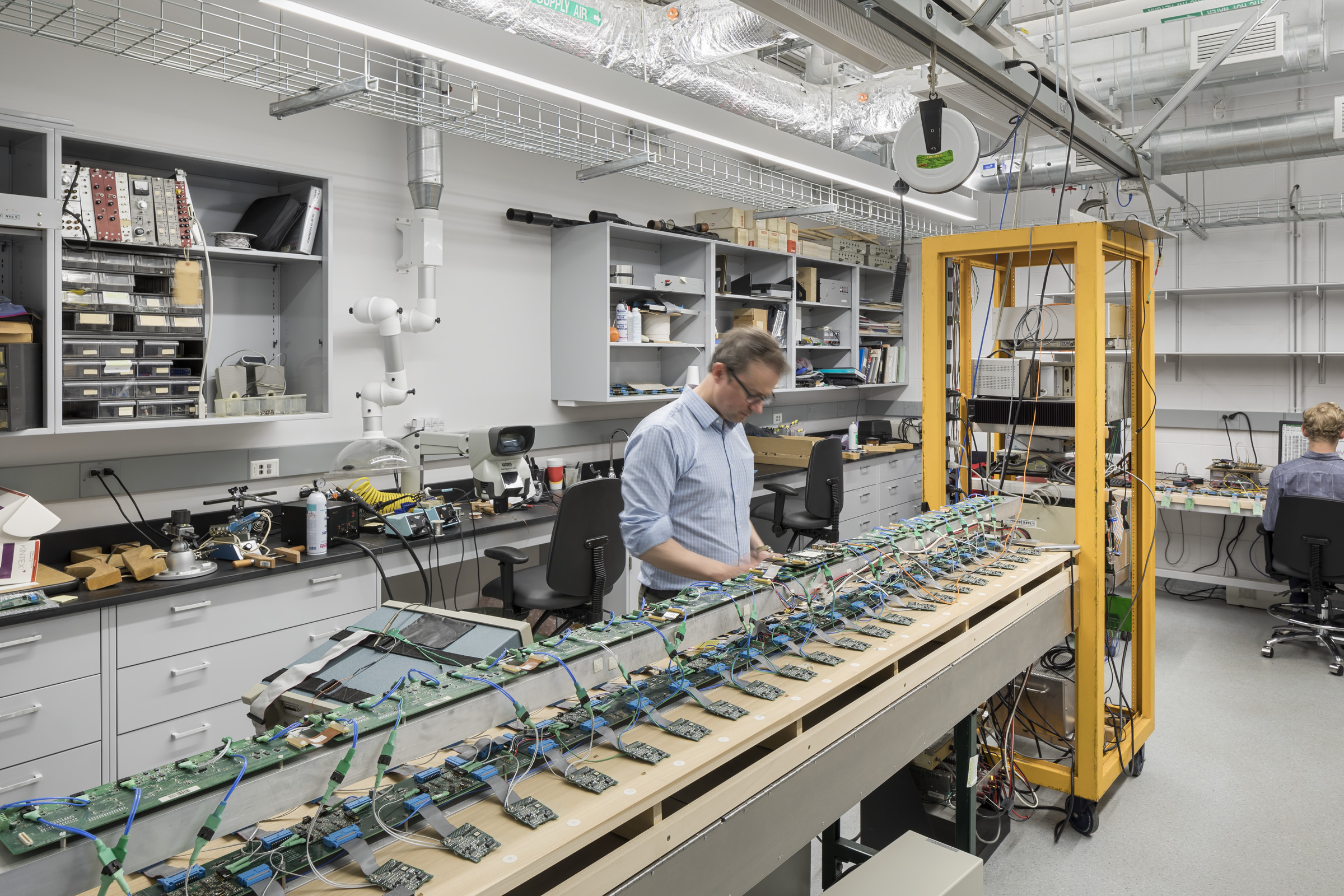 A laboratory within the Albert A. Michelson Center for Physics at the University of Chicago. 